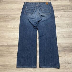 Agave Dark Blue Men's relaxed baggy fit denim Made in California sz 38